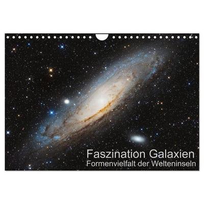 Faszination Galaxien Formenvielfalt der Welteninseln (Wandkalender 2027 DIN A4 quer), CALVENDO Monatskalender