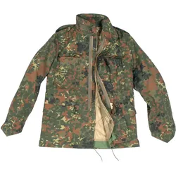 Mil-Tec US Feld M65, Textiljacke - Flecktarn - 3XL