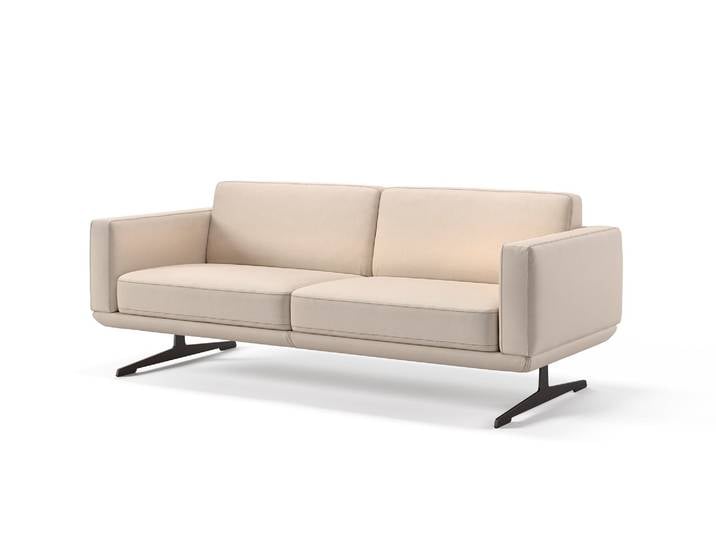 Home Design Ledercouch Leder 3-Sitzer MARETO Relax Sofa