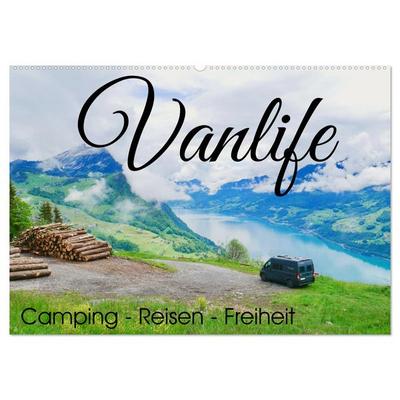 Vanlife; Camping - Freiheit - Reisen (Wandkalender 2026 DIN A2 quer), CALVENDO Monatskalender
