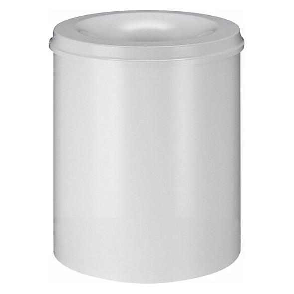 Vepa Bins Papierkorb, selbstlöschend, 80 l, HxØ 540x465 mm, Korpus grau/Löschkopf grau (80 l) (V-P-176550)