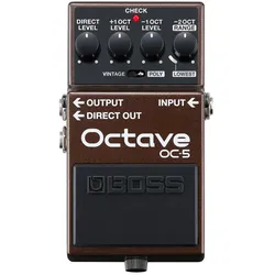 Roland Pedal OC-5 (Bass, Gitarre), Effektpedal, Braun