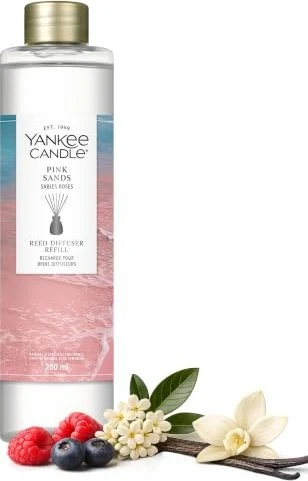 YANKEE CANDLE Nachfüllpackung für Stäbchen Signature Pink Sands 200 ml