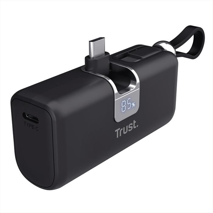Trust Pacto 5000 Pd Pocket Powerbank-black