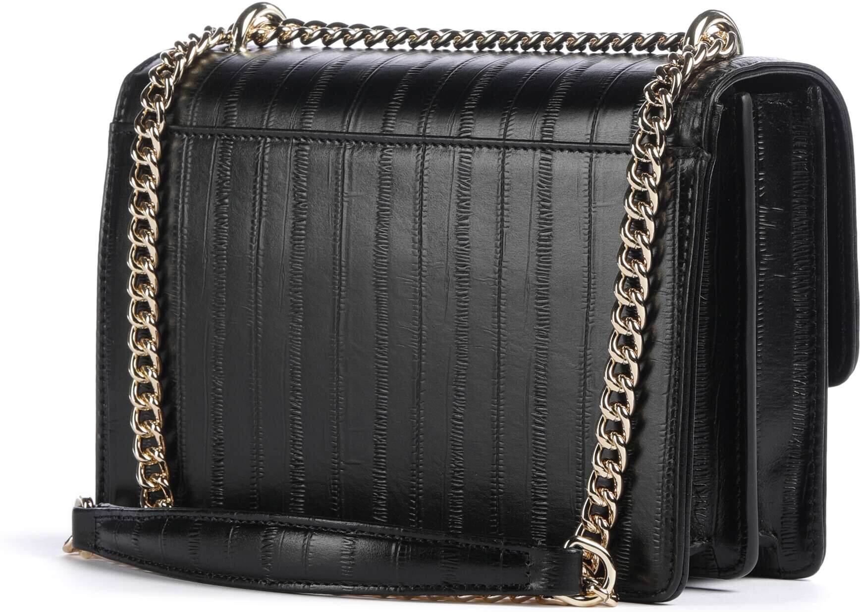 Kazar Maisy Schultertasche aus Leder, schwarz