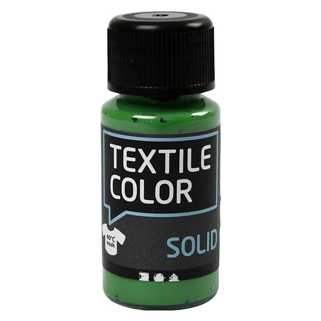 Creativ Company Textile Color Deckende Textilfarbe - Brillantgrün, 50 ml (50 ml) (34220)