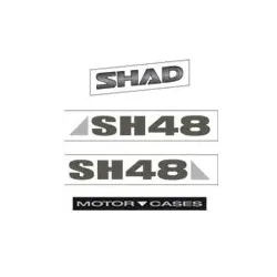 SHAD SH48 Titanium Aufkleber