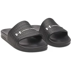 UNDER ARMOUR ARMR Lite Slides Badelatschen Jungen 001 - black/black/white 37.5