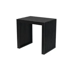 Beistelltisch  Tenno , schwarz , Maße (cm): B: 40 H: 52