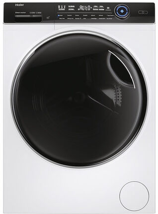 HAIER I-Pro Serie 7 Plus, Lavatrice Slim 9 KG, 25% più efficente della classe A, 1400 giri, Bianco, Direct Motion, Refresh, Wi-Fi, HW90-B14979TEUIT