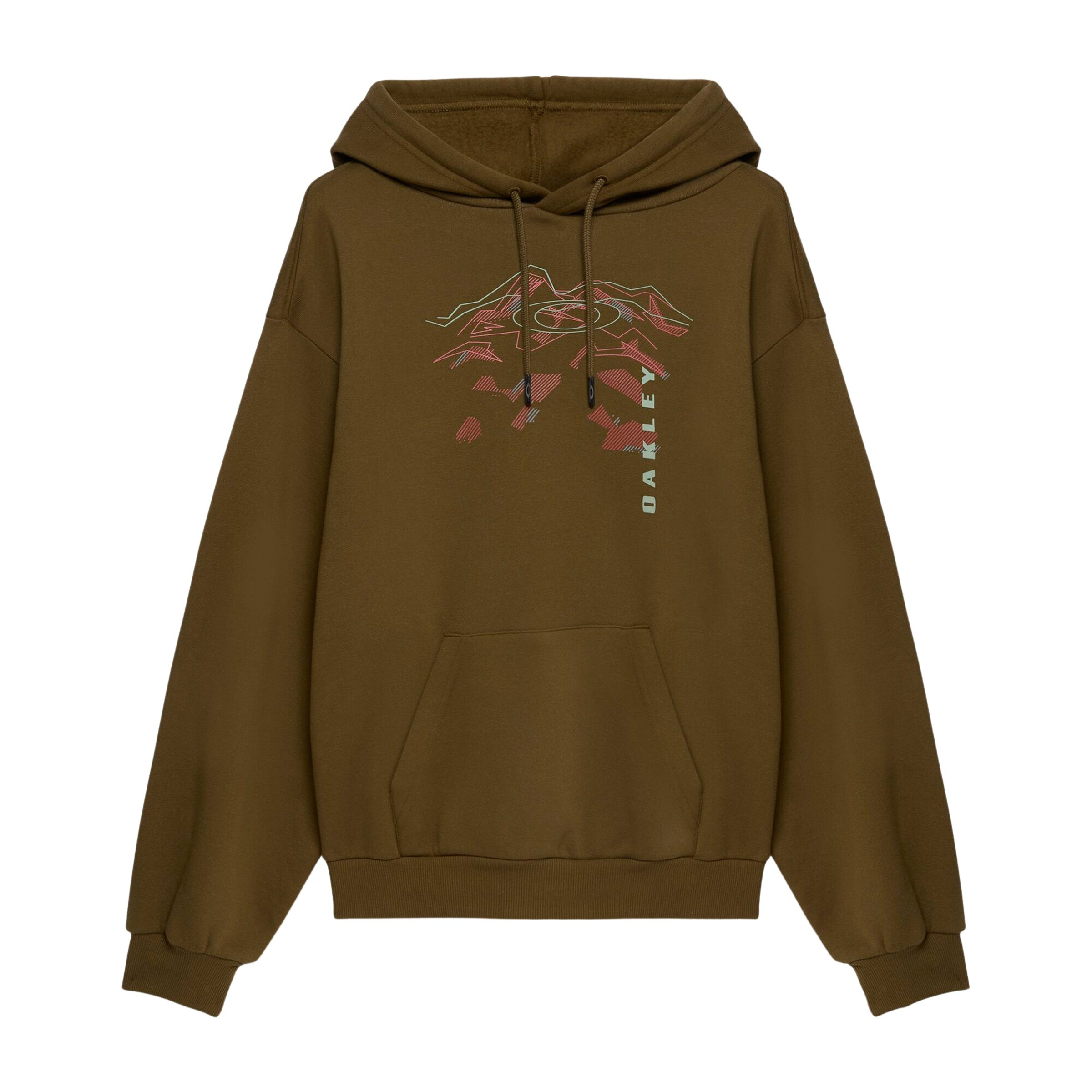Oakley MTN Ridge Herren Hoodies braun Größe M Lifestyle Hautfreundlich