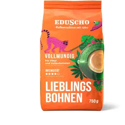 Eduscho Lieblingsbohnen Vollmundig - 750 g Ganze Bohne - Intensität: 4/5