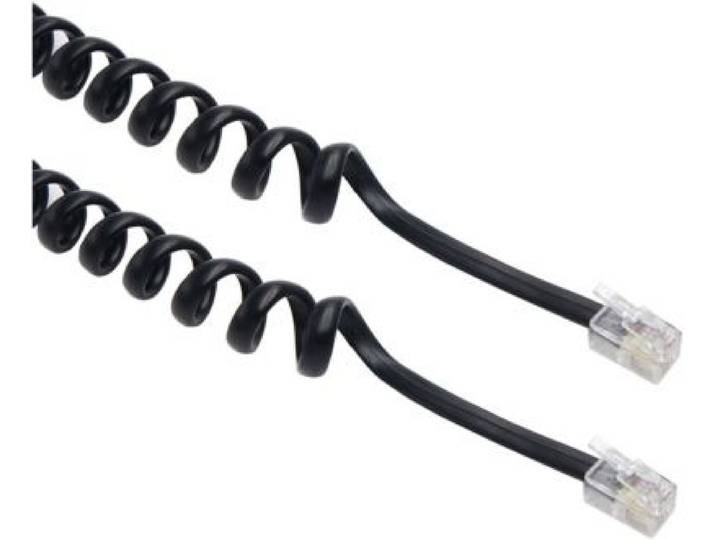 Essentielb - Câble Téléphonique Rj11 Spirale