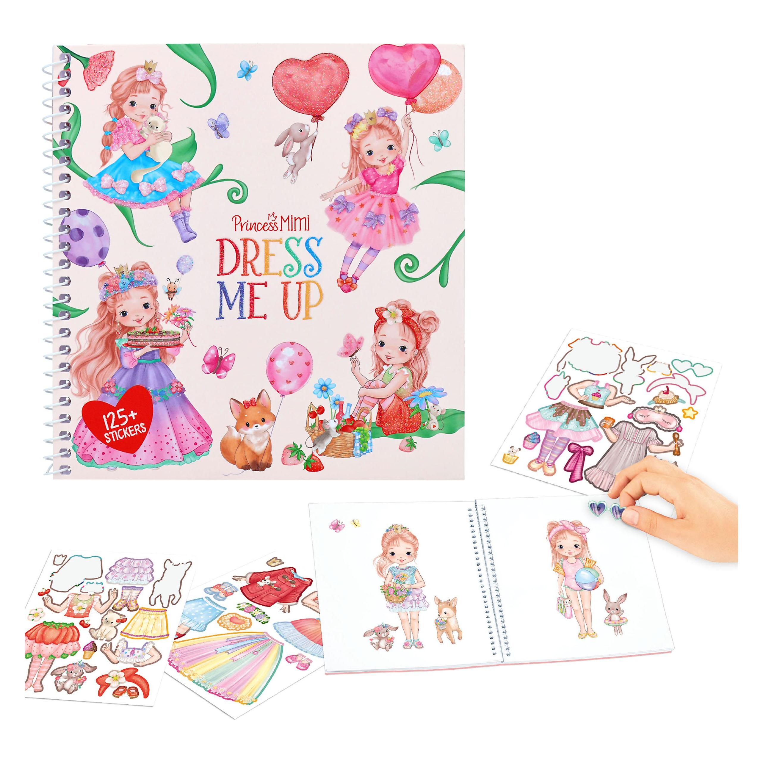 Princess Mimi - Sticker Book Dress Me Up (0414382) (10 Sticker) (0414382)