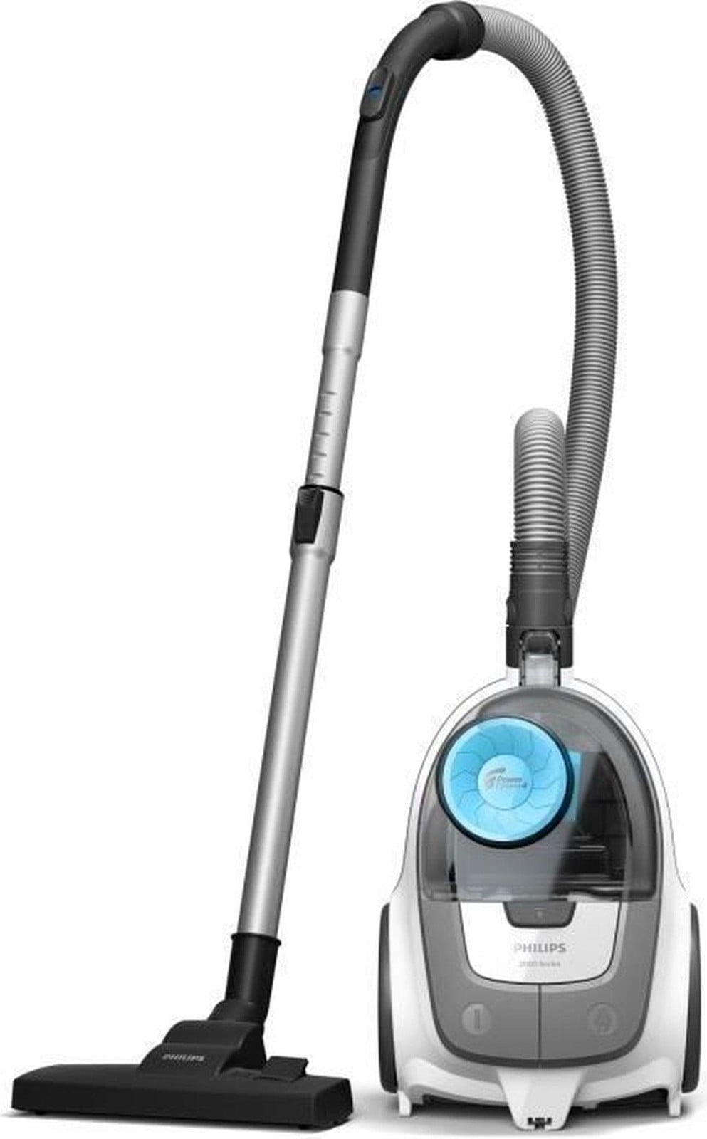 Philips XB2122/09 Bagless Vacuum Cleaner Series 2000 - 850W - PowerCyclone 4 - Wit en Blauw