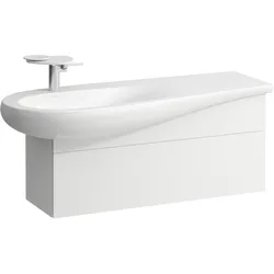 LAUFEN ILBAGNOALESSI Waschtischunterbau, Siphonausschnitt links, 995x320x440mm, 1 Schublade, H4304210979991, Farbe: Multicolor