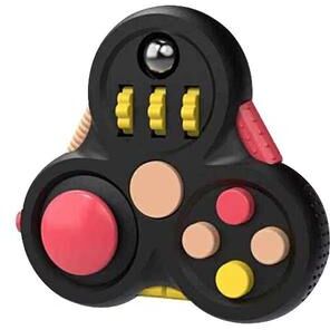 Inspired Finds Rotating Magic Fidget Toy For Stress Relief And Focus black