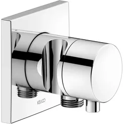 Keuco IXMO Comfort 2 Wege Umstellung 59556011202 Unterputz Montage, eckig, Schlauchanschluss und Brausehalter, verchromt