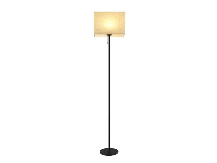 Lampadaire fer noir 134x16x25.5cm led