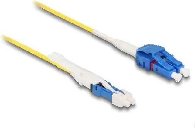 Delock Glasvezelkabel CS naar LC Duplex Single-mode Uniboot - 0,5 m - Geel