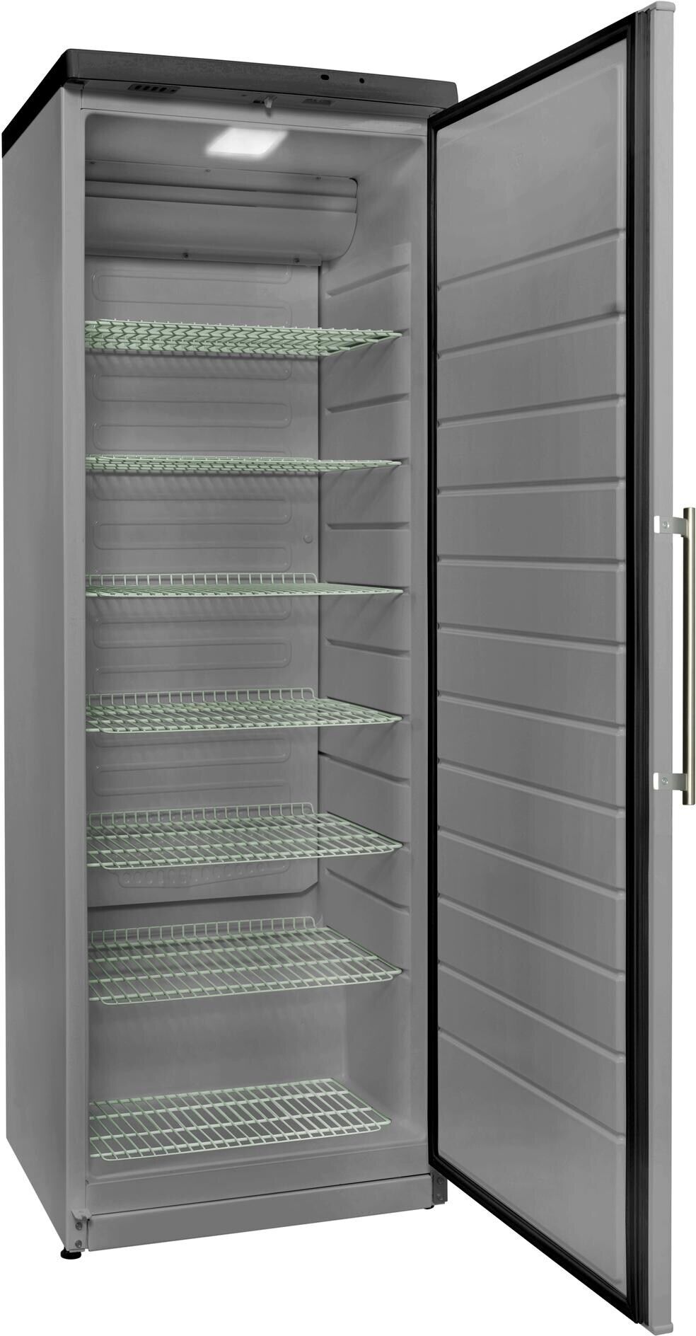 Beko Kühlschrank "ADN 350 S BP Wechselbar", Energieeffizienz: D, grau, Rechtsanschlag, wechselbar, Kühlschränke, Kühlschrank grau Rechtsanschlag, wechselbar