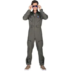 Thetru Top Pilot Fliegeroverall für Männer (L)