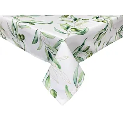 TISCHDECKE Italy Design Oliven 110/110 cm