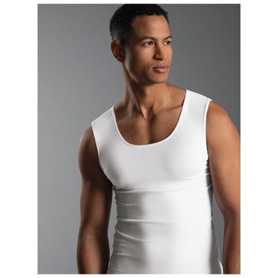 Unterhemd TRIGEMA "TRIGEMA Nahtloses Trägershirt", Herren, Gr. XL, 1 Stk., Normalgrößen, weiß, 90% Polyamid, 10% Elasthan, Unterhemden Unterhemd