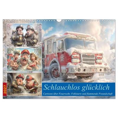 Schlauchlos glücklich (Wandkalender 2027 DIN A3 quer), CALVENDO Monatskalender