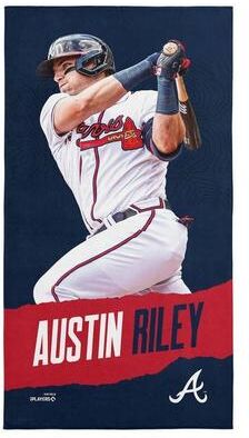 MLB Atlanta Braves Player Beach Towel