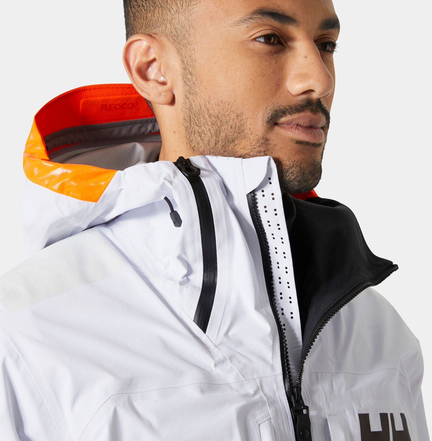 Helly Hansen Men's Ridge Infinity Shell Jacket 2.0 - White/Cream - S