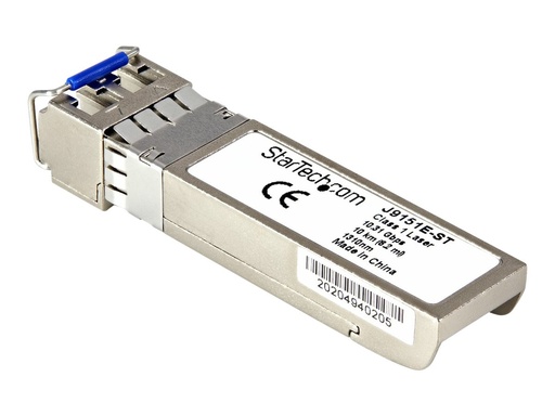 StarTech.com Startech J9151E-ST Transceiver Modul (SFP+ Module, 10GBase-LR HP kompatibel, Glasfaser, 1310nm, LC Single Mode mit DDM) - SFP+-Transceiver-Modul (gleichwertig mit: HP J9151E) (J9151E-ST)