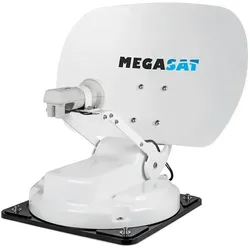 Megasat Sat-Anlage Caravanman Kompakt 3, weiss (Flachantenne, 33 dB), SAT Spiegel + SAT Antennen, Weiss
