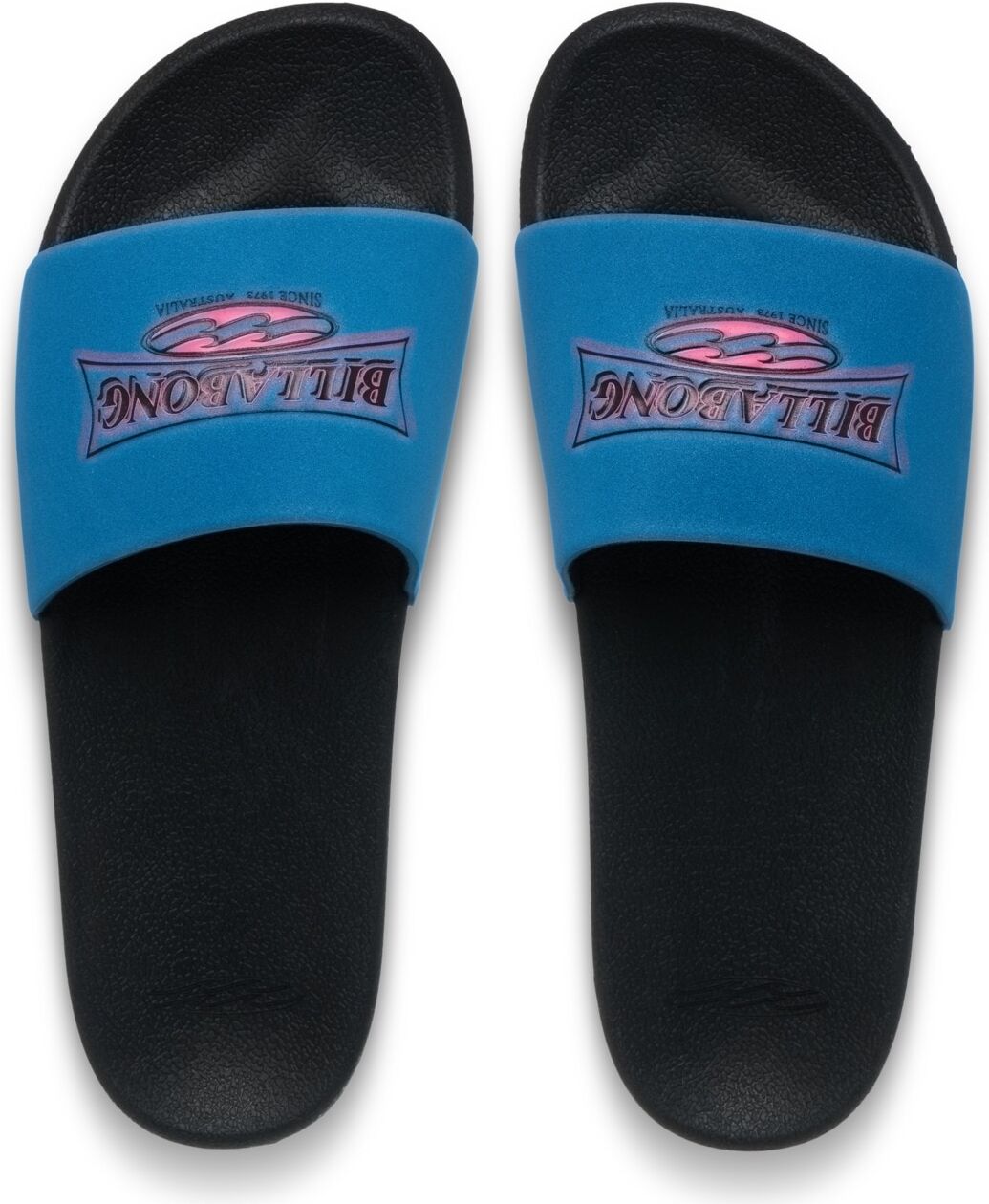 Sandale BILLABONG "Paradise", Herren, Gr. 9(42), blau (real teal), Obermaterial: 100% EVA / Futter: 100% Polyester / Innensohle: 100% Phylon / Außensohle: 100% Phylon., Schuhe Sandale