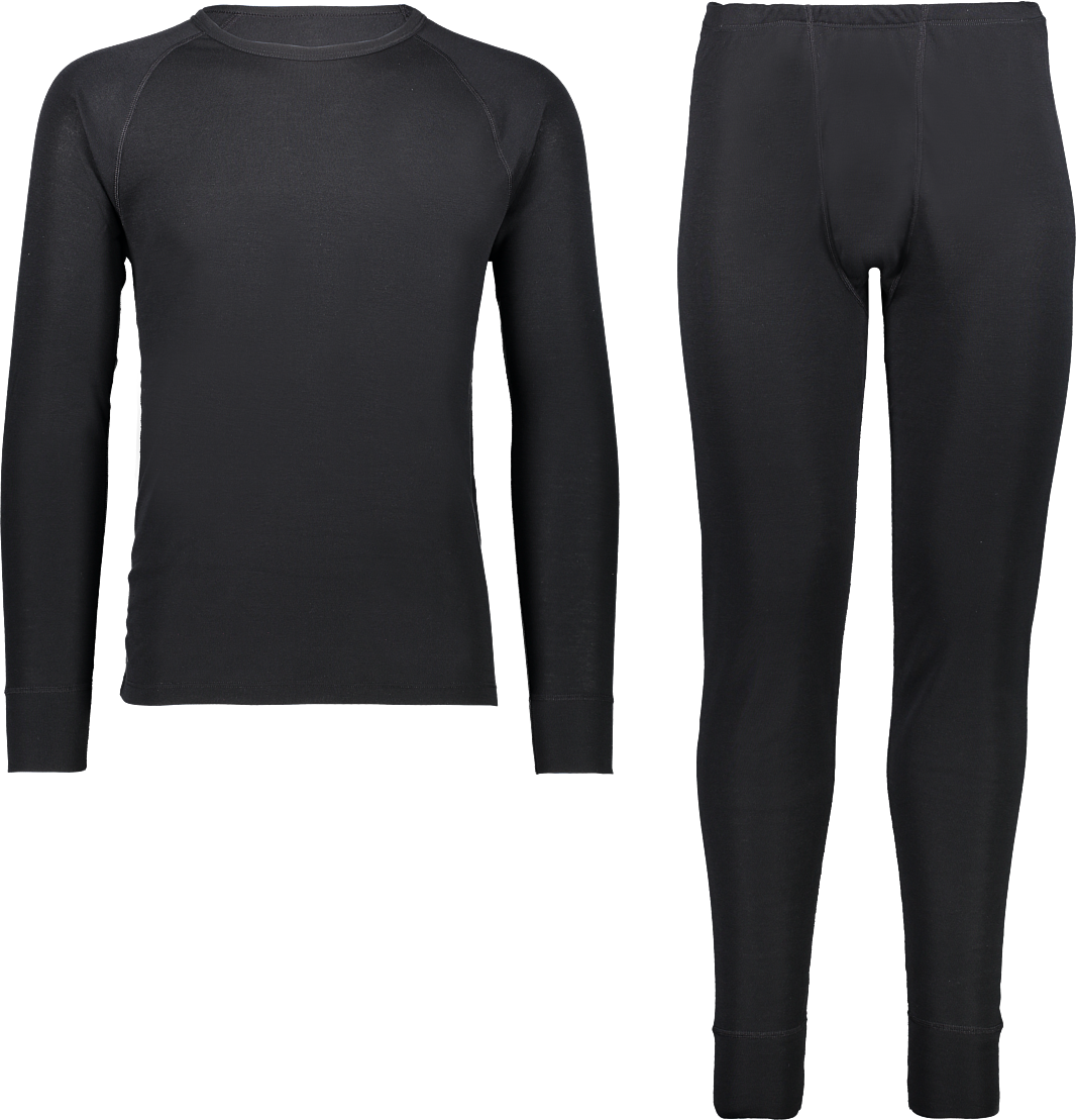 Thermounterwäsche-Set CMP "Skiwäsche-Set", Herren, Gr. L (50), schwarz, Obermaterial: 100% Polyester, Bekleidungssets Thermounterwäsche-Set, für sportliche Aktivitäten im Bereich Alpinski oder Snowboard
