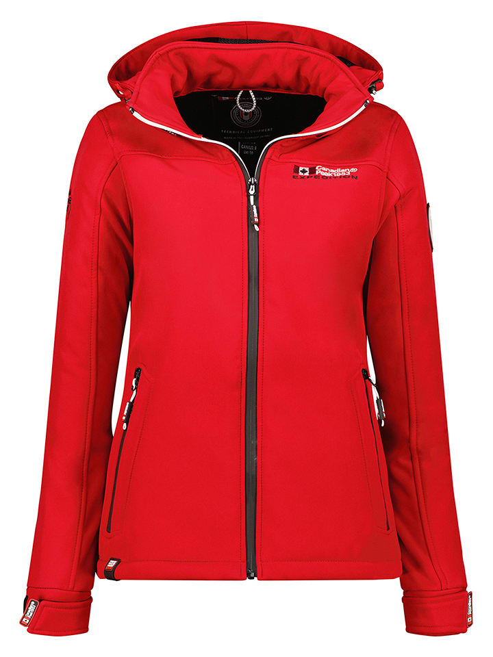 Canadian Peak Softshelljacke in Rot - S