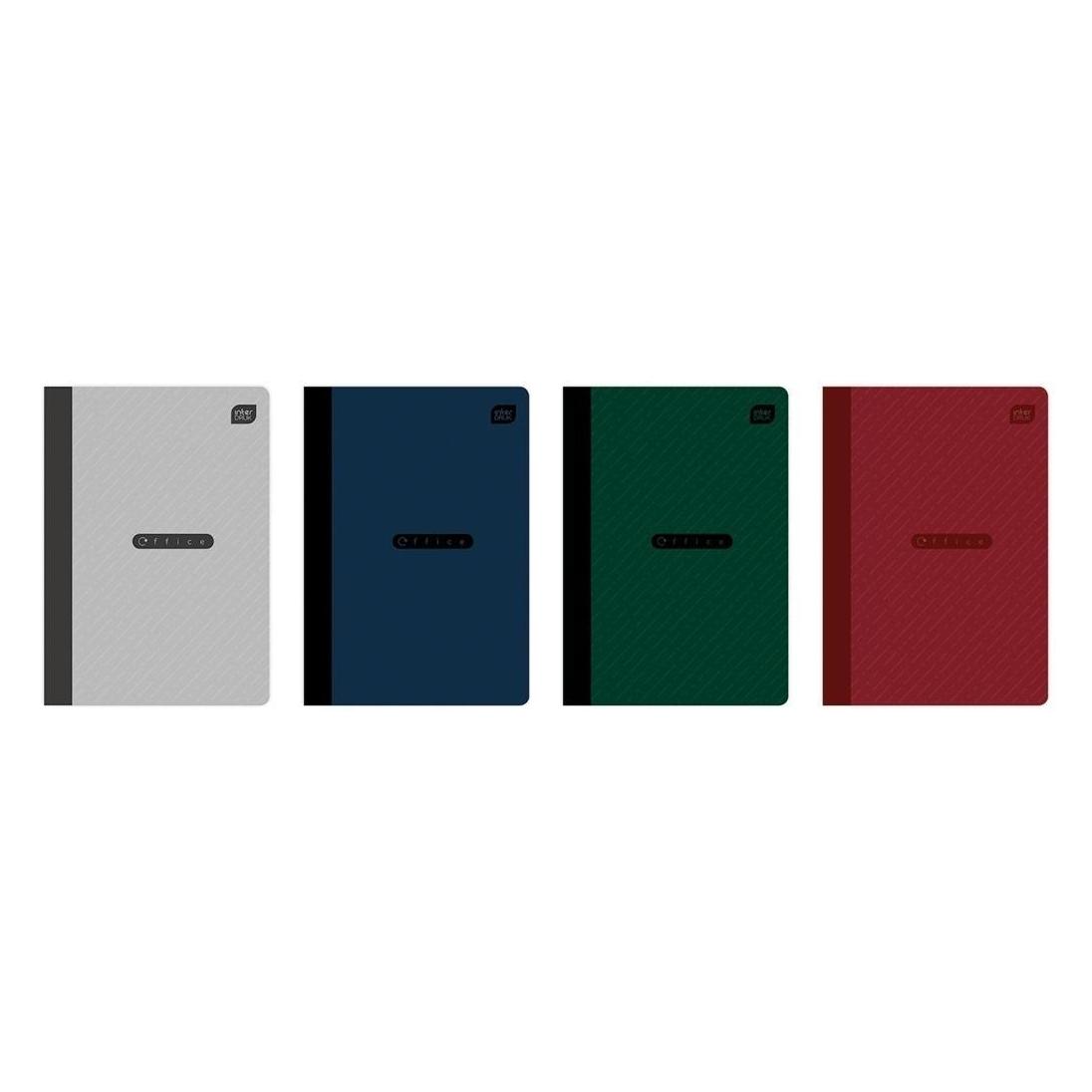 Interdruk Notizbuch A5/60K Raster UV Office (10 Stück) (A5, Kariert) (424383)