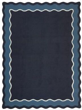 Kelly Performance Rug - Navy, 8' x 10' - Ballard Designs