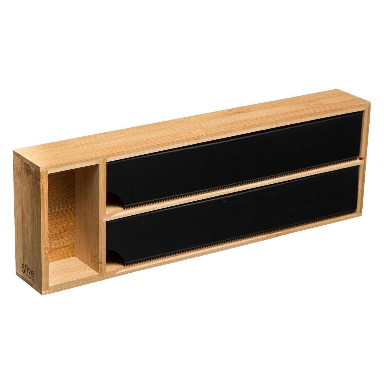 5Five Organizer kuchenny na folię i papier do pieczenia BLACK BAMBOU (54163621)