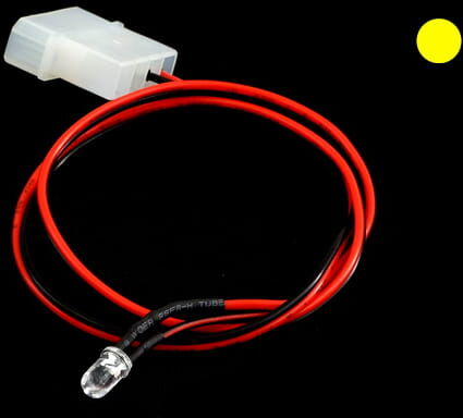Aquatuning LEDready 5mm Ultrahell gelb