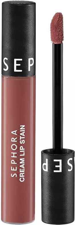 SEPHORA - Cream Lip Stain - Samtiger kussechter Lippenstift - Flüssiger matter Lippenstift, 5 ml,  Casual Peach