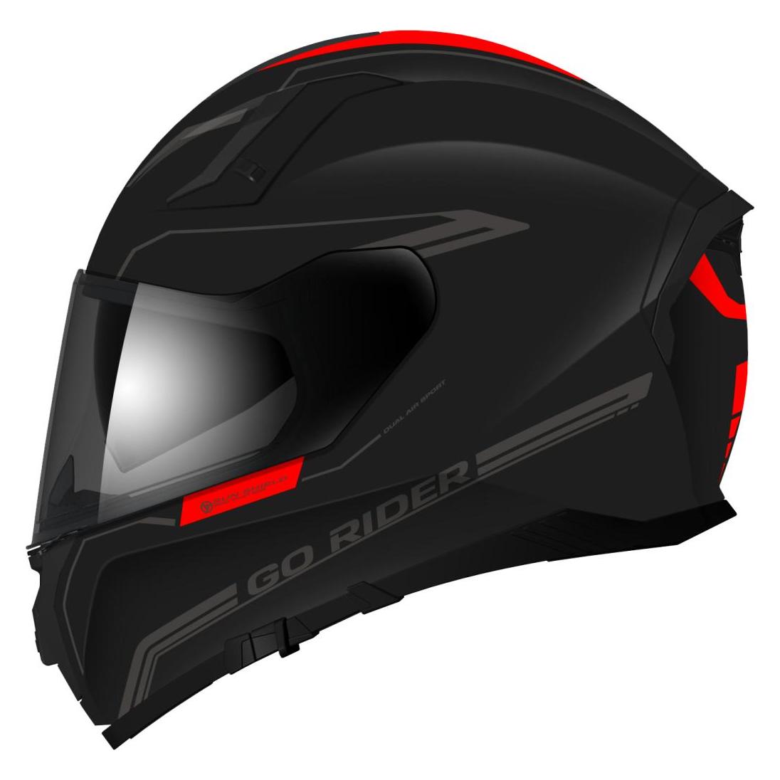 NZI Helmets NZI GO RIDER SOLID Integralhelm (S) (54750996)