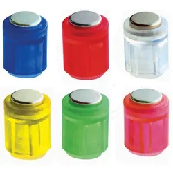 Laurel Magnet Zylinder 14x9mm bis 1900g VE=10x50 Stück Kristallfarben sortiert