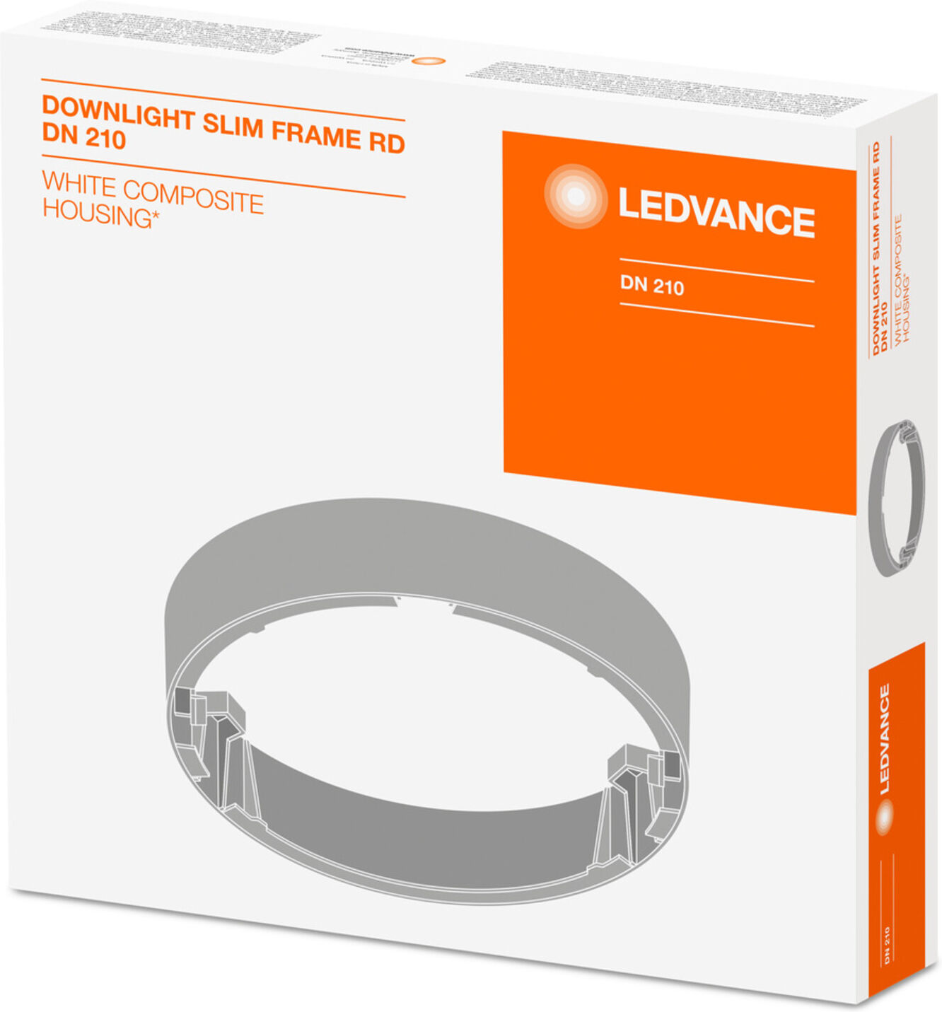 LEDVANCE Anbaurahmen DL SLIMFRAME DN210WT (4058075079199)
