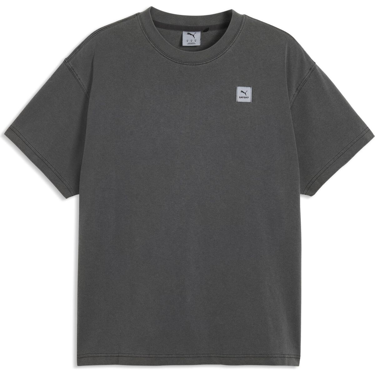 Puma Unisex Puma X Saysky Graphic Team Tee flat dark gray (99) S 529015-99-S