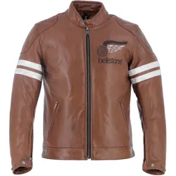 Helstons Jake Speed Motorrad Lederjacke S