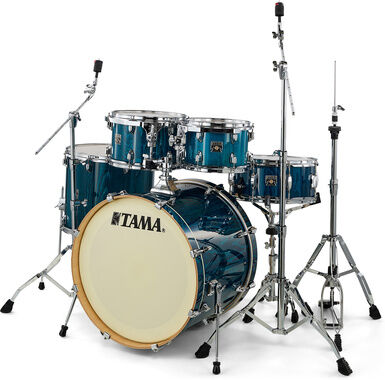 Tama Superstar Classic Kit 22 PGHP Gloss Sapphire Lacebark Pine