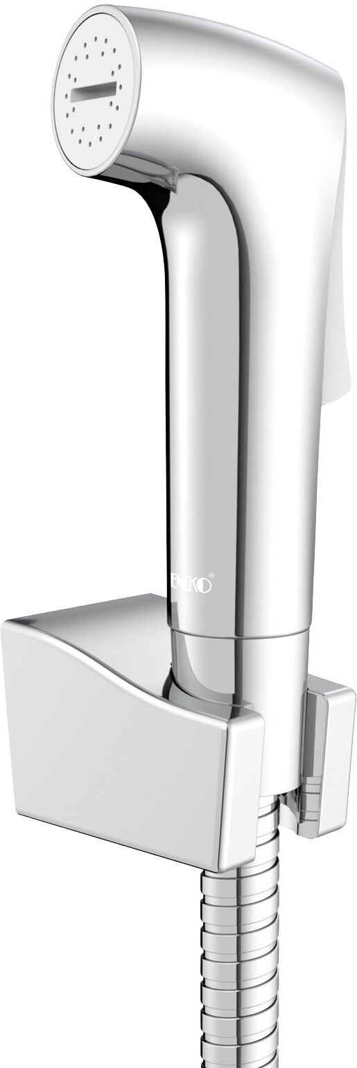 Handbrause WENKO "Watersaving", silber (silberfarben), B:13,2cm T:5,7cm, Duschköpfe, Handbrause, Bidet-Set, Durchmesser 120 cm