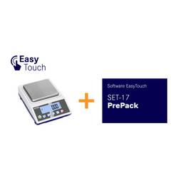 Kern PCJ 600-2M-PREPACK Fertigverpackungswaage PCJ 600-2M-PREPACK Wägebereich (max.) 600 g Ablesbarkeit 0.01 g über Steckernetzteil