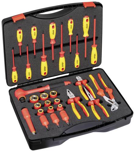 Vigor V5632 VDE Werkzeugkoffer bestückt 29teilig